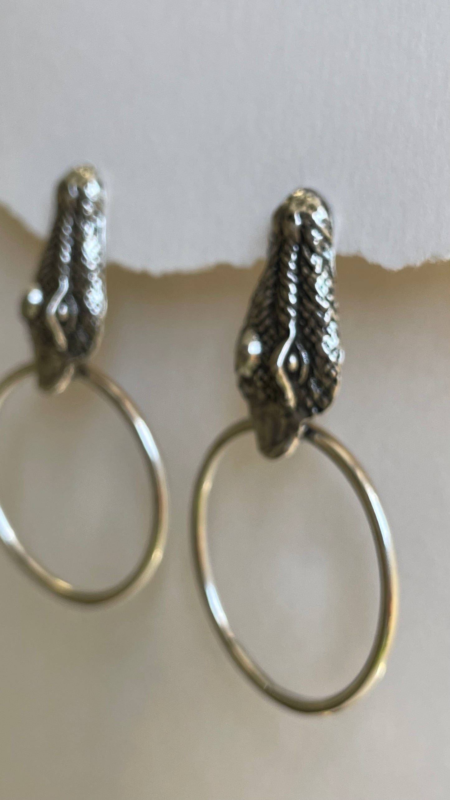 Pendientes cocodrilo