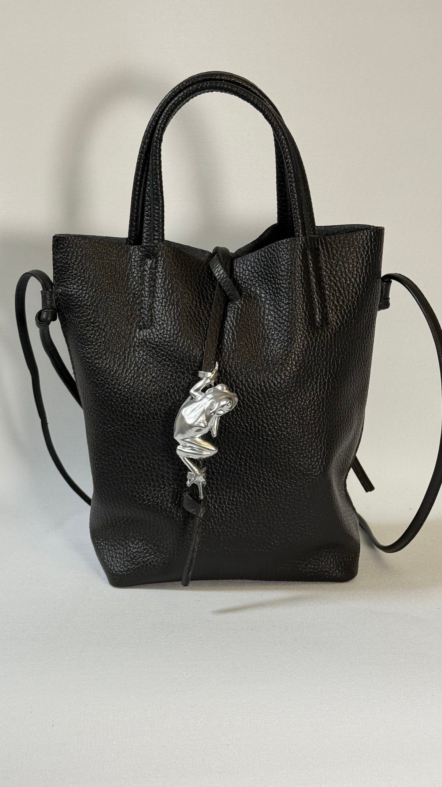 Bolso BIJOU negro plata