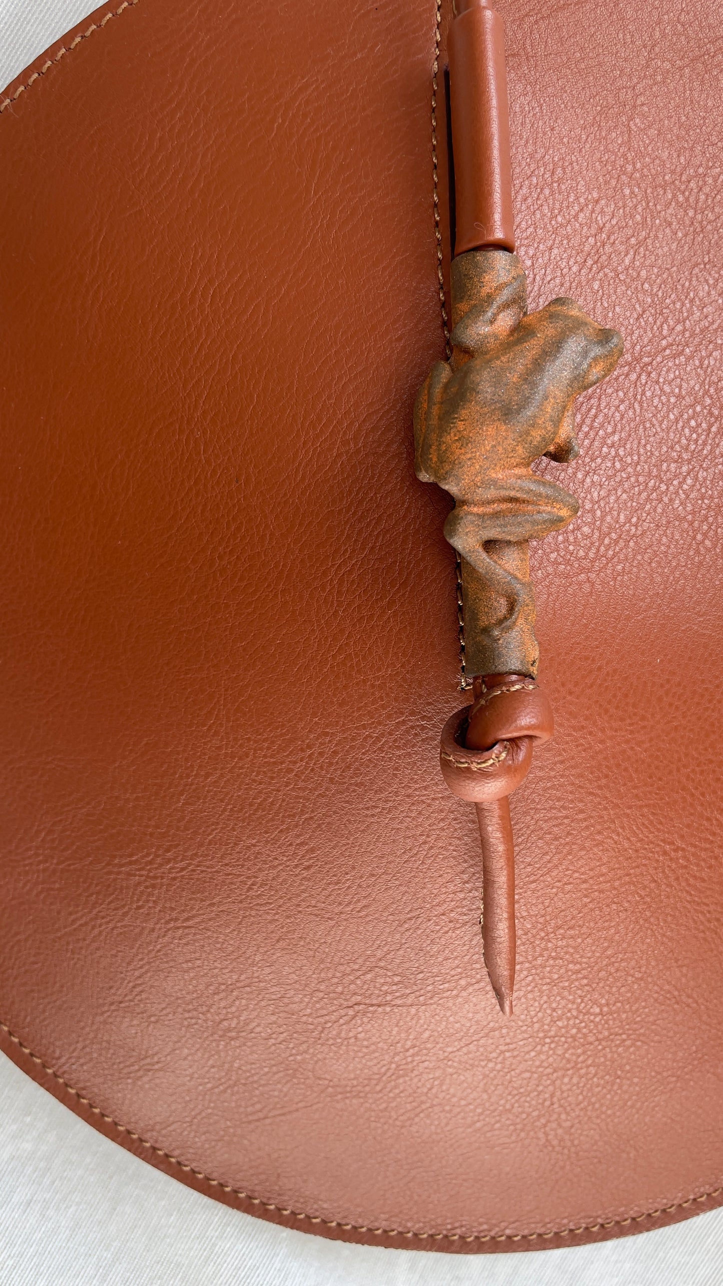 The cookie Prince bag (marrón y patina cobre)