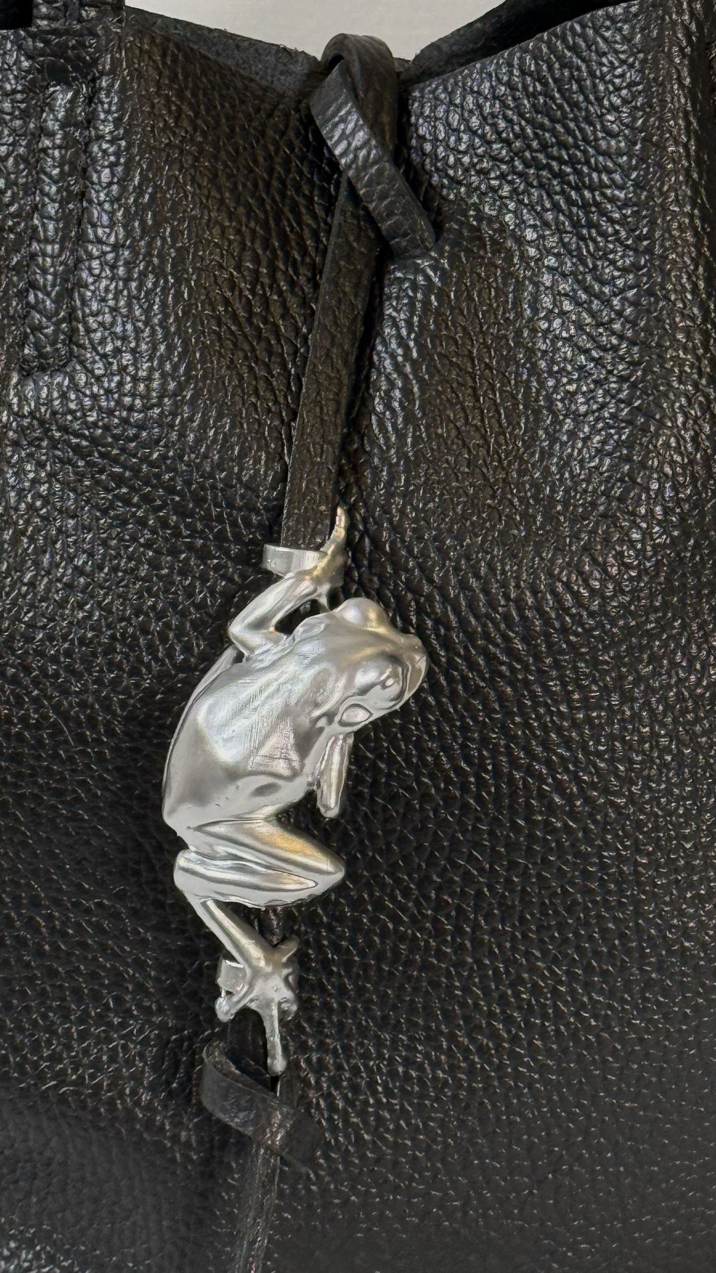 Bolso BIJOU negro plata