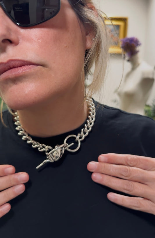 Collar Cadena Barbada Prince