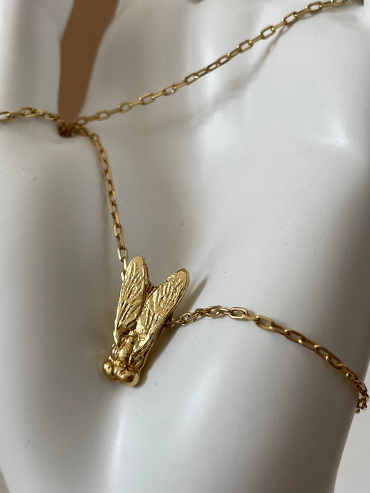 fly necklace