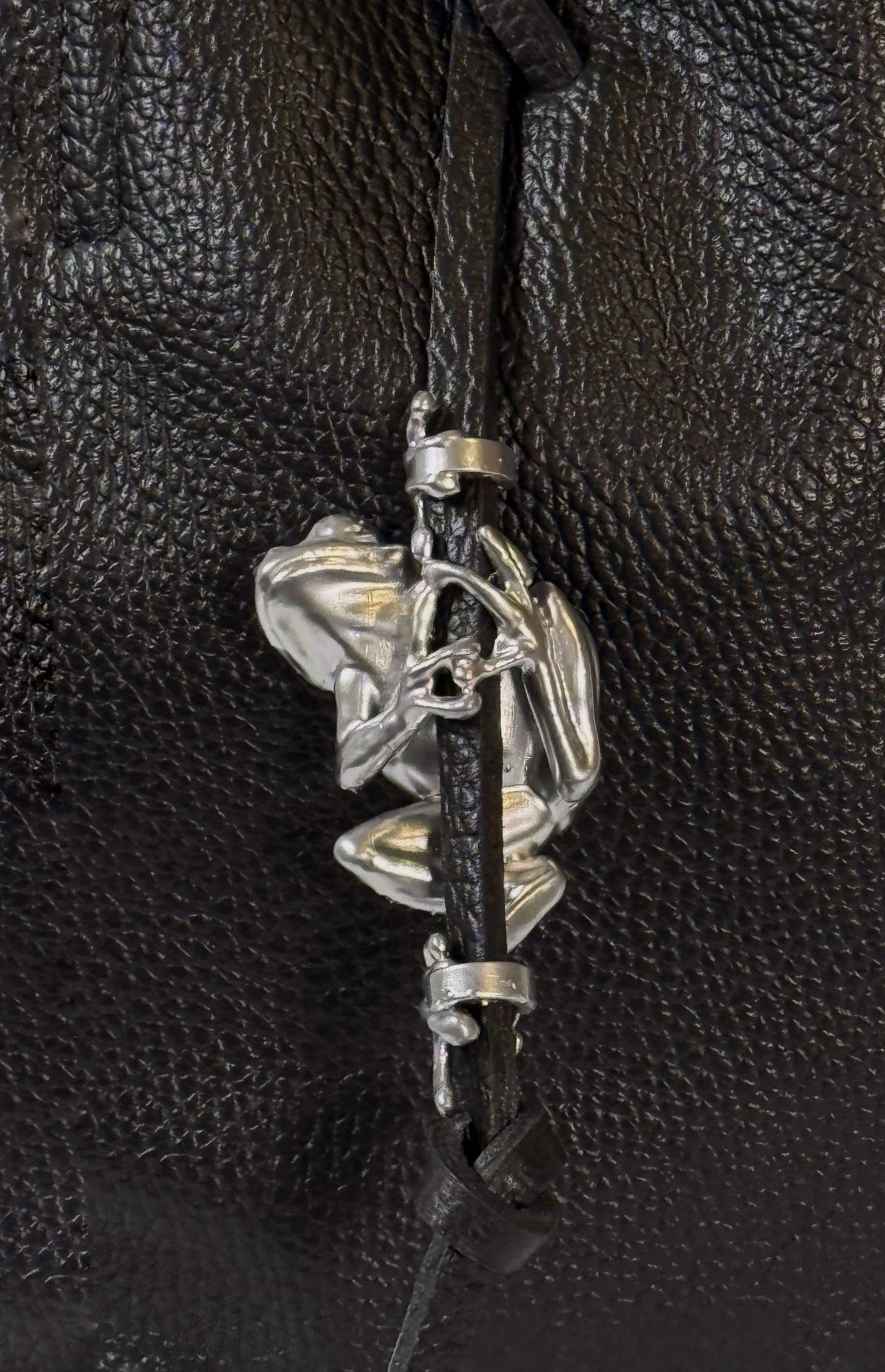 Bolso BIJOU negro plata