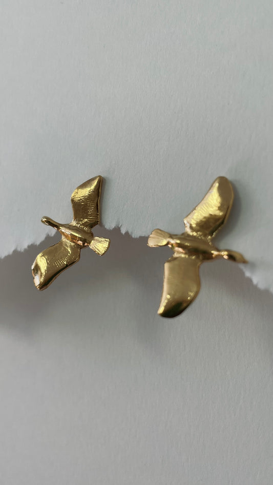 Sea wings earrings